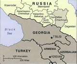Map of Chechnya